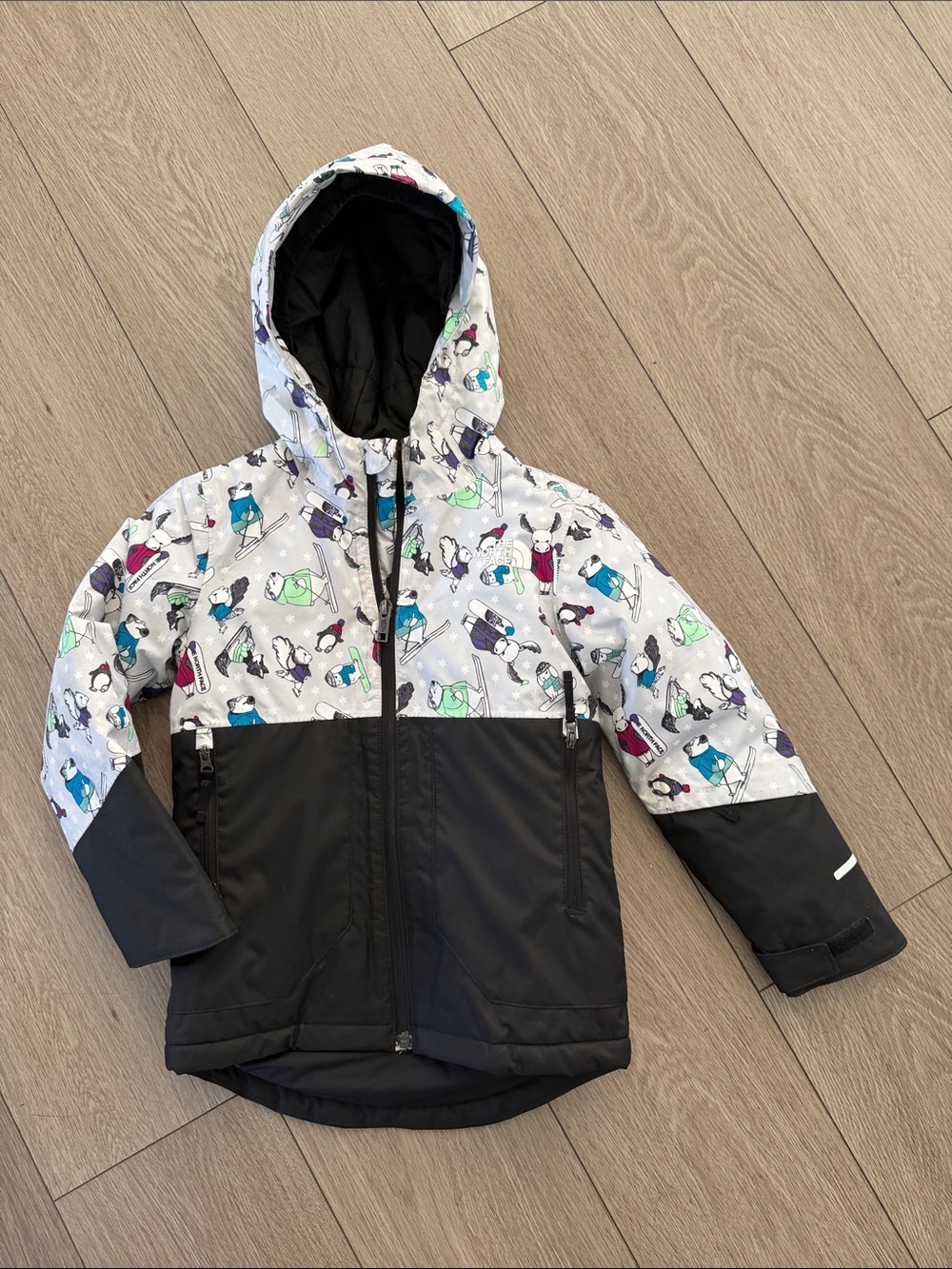 The north face girls winter jacket size 5T